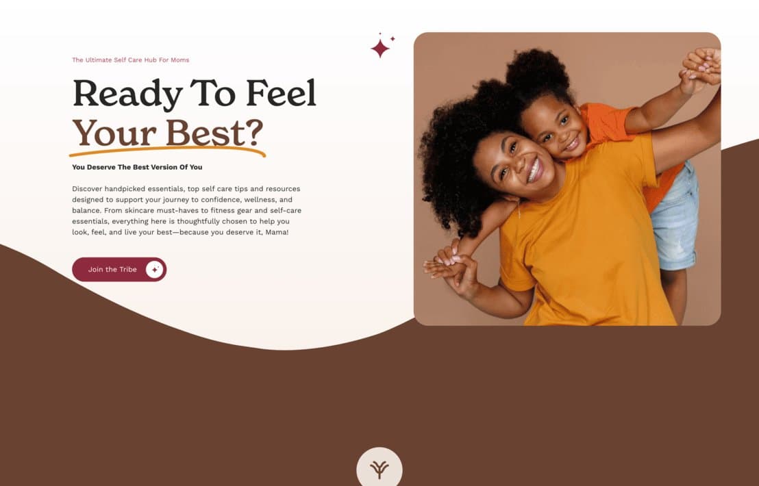 Glow Mama Go homepage