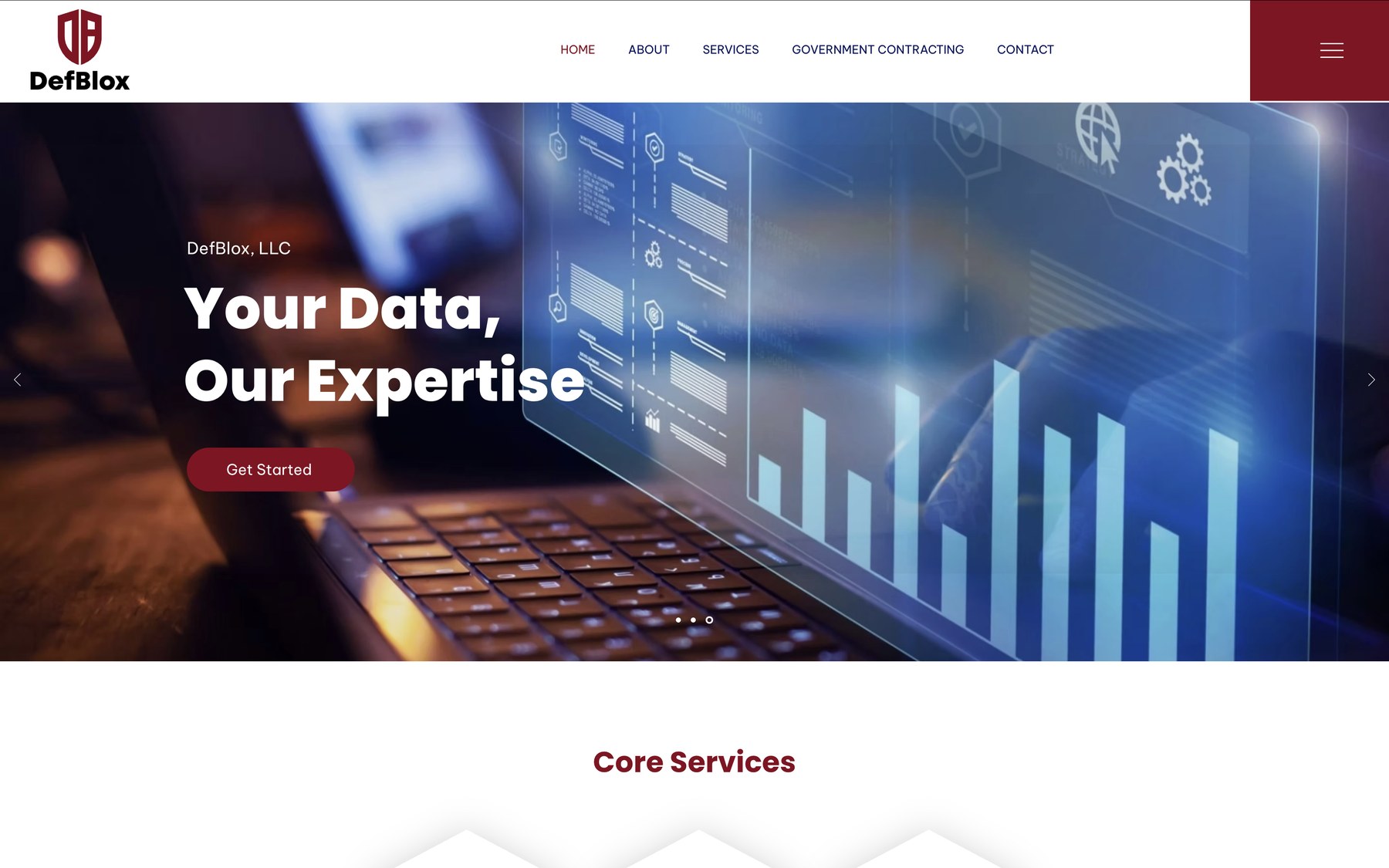 DefBlox home page