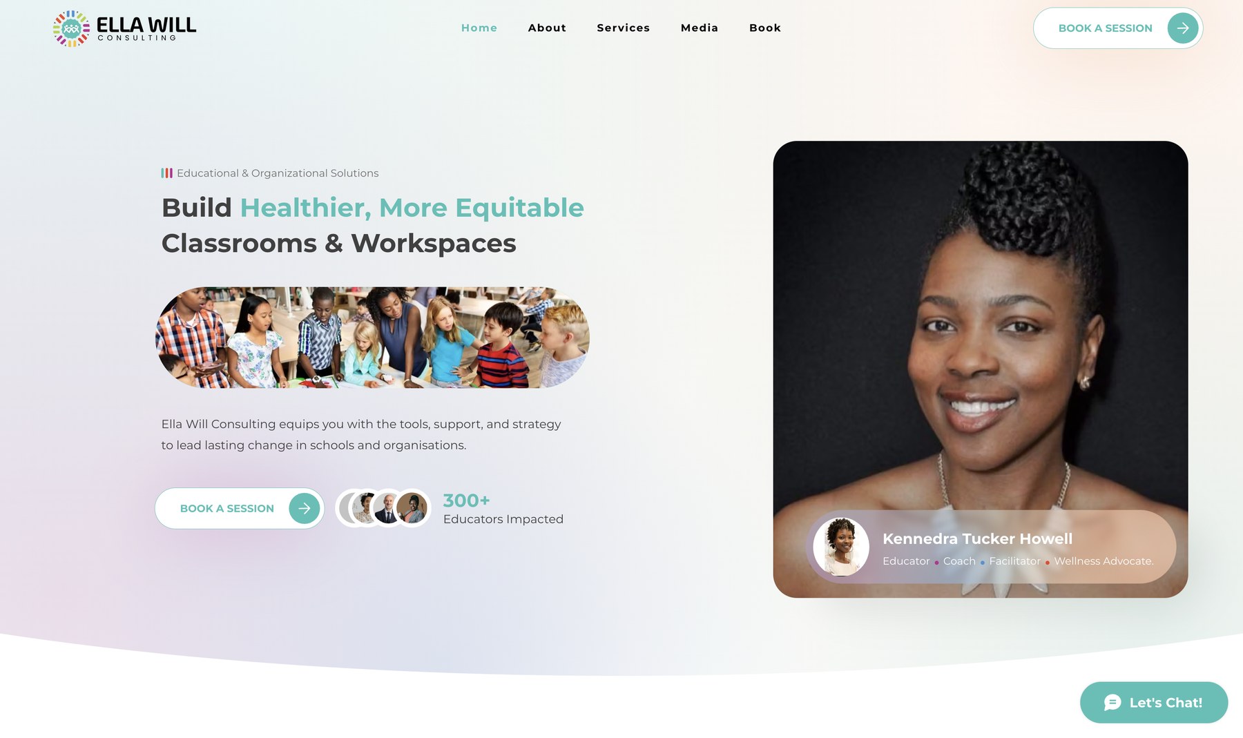 Ella Will Consulting home page